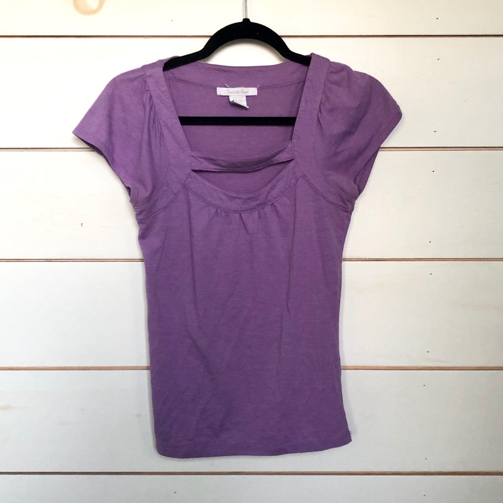 Charolette russe purple top